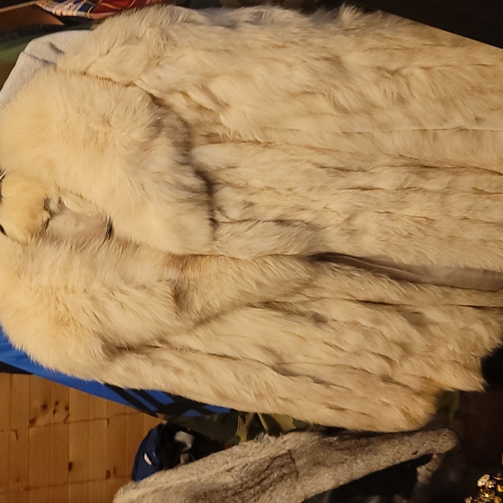 Fox fur jacket